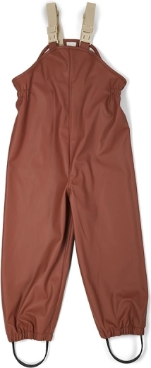 Mini trousers with adjustable suspenders