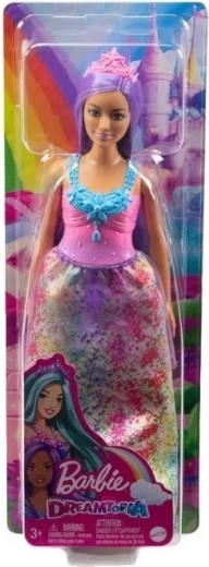 Barbie Dreamtopia Princess Doll with Purple Hair