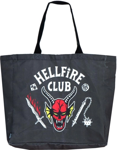Platnena shopping torba XL Stranger Things Hellfire Club - 1 komad