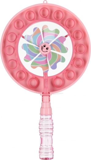 Colorful spinning pinwheel