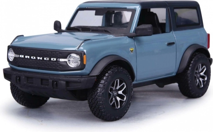Kompozitni model Ford 2021 Bronco Badlands plavi 1:24