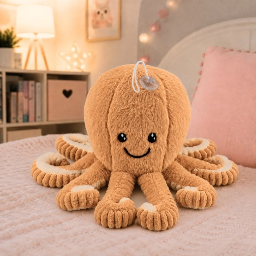 Mekana plišana igračka s vezenim licem