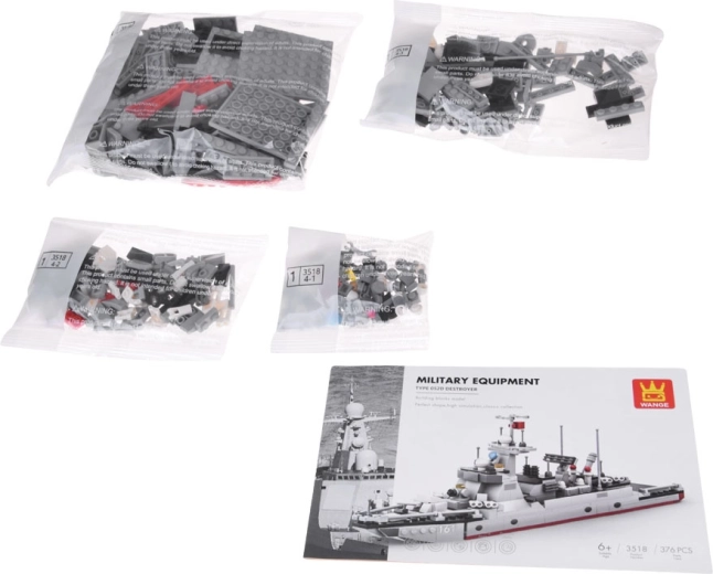 376 preciznih dijelova od izdržljivog ABS-a