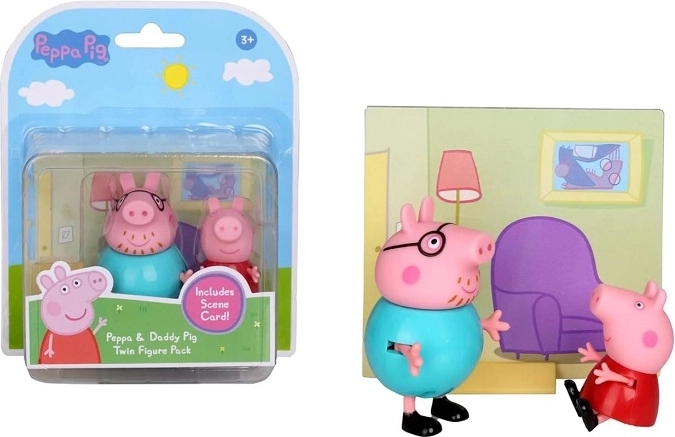 Peppa Pig set figurica Peppa i tata
