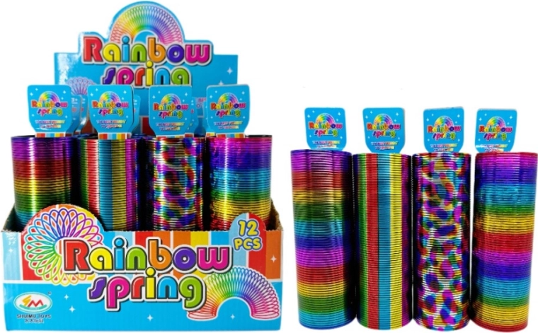 Velika plastična duga opruga Rainbow Spring