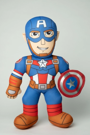 Plišana igračka Kapetan Amerika sa zvukom 20 cm (Marvel)