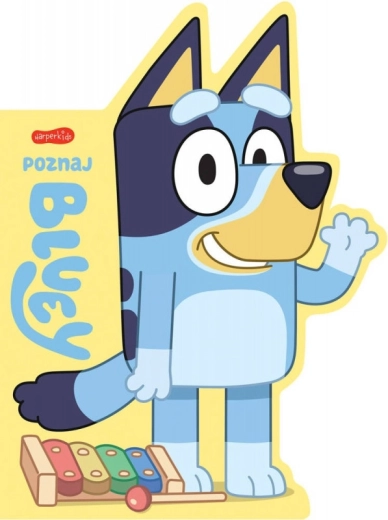 Upoznaj Bluey – kartonska knjiga u obliku psića