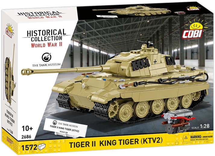 COBI Tiger II King Tiger (KTV2) 1:28 Building Set