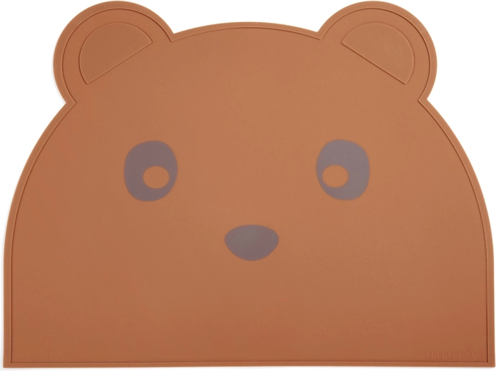 NuuRoo Ester silicone placemat caramel