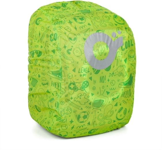 Green backpack rain cover Topgal