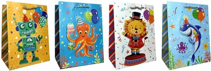 Gift presentation bag JP653C 18 × 23 × 10 cm