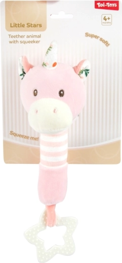 Slatka životinjica u ružičastim tonovima