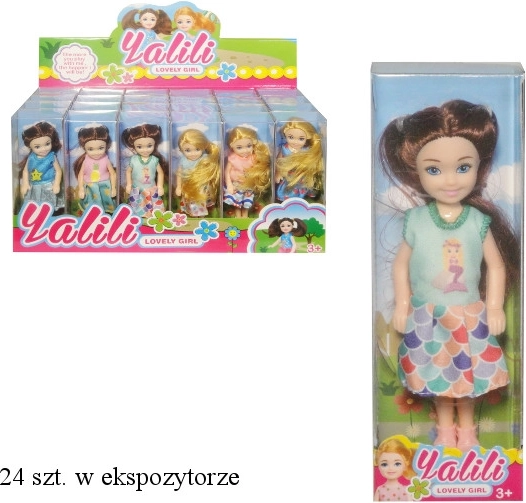 Mini lutkica u raznim outfitima