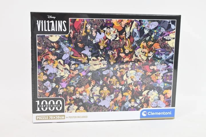 Clementoni Impossible Disney Villains Puzzle 1000 Pieces