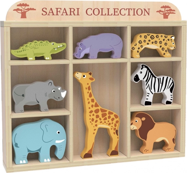 Drvena safari set životinjica 2Kids Toys