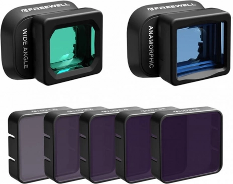 Set filtera širokokutni, anamorfni i ND za DJI Mini 4 Pro