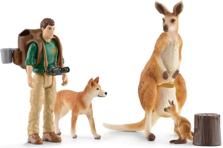 Schleich set klokana – pustolovina u australskom grmlju