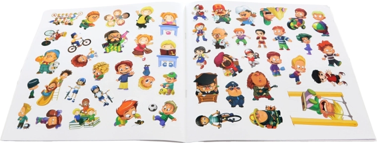Bogat set naljepnica za kreativno ukrašavanje
