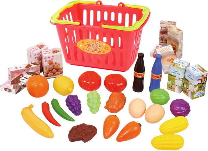 Playgo moja košarica za kupnju – set od 32 dijela