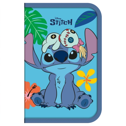 Lilo i Stitch napunjen školski pernica plava