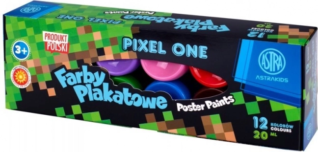 Tempera boje ASTRA Pixel One 12×20 ml