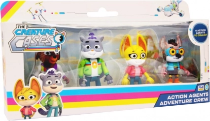 set figurica Životinjski slučajevi – 4 kom