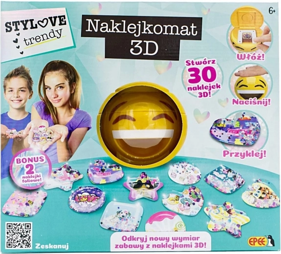 Naklejkomat 3D od Epee – kreativni proizvođač naljepnica