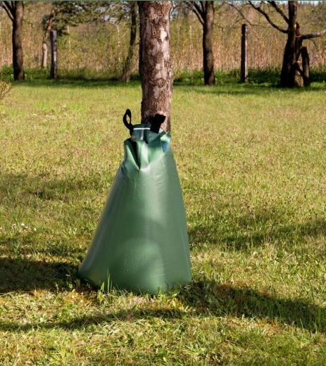 Zalijevna vreća 75 l od PVC-a, zelena