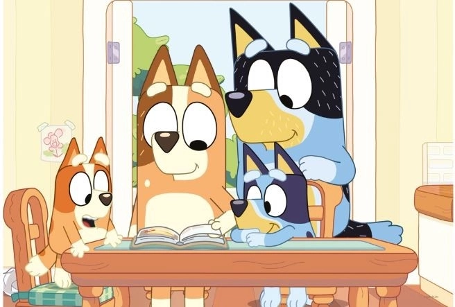 Favorite theme from the Bluey series