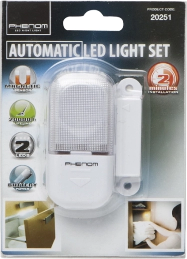 Automatic illumination when opened