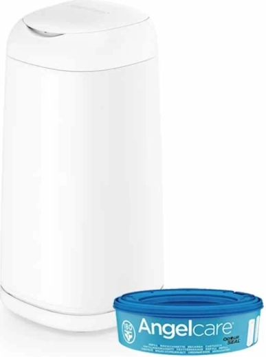 Angelcare Diaper Bin Dress Up + 1 Refill