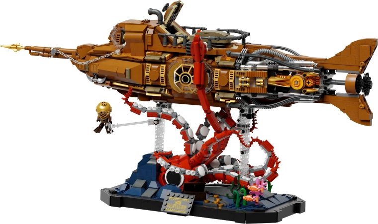 Diorama s hobotnicom i postoljem