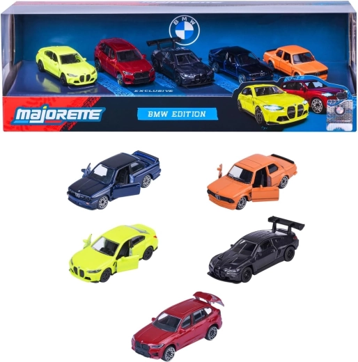 Majorette BMW Edition poklon set od 5 metalnih autića