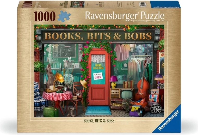 Ravensburger puzzle Knjige, sitnice i male dragocjenosti 1000 dijelova