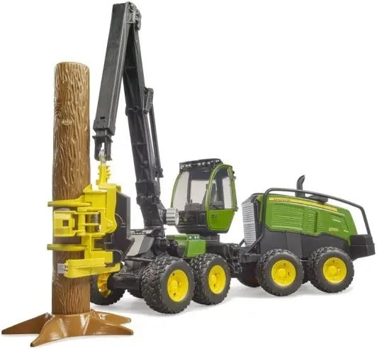 Movable arm with harvester head