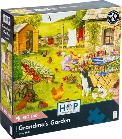 Charming garden scene