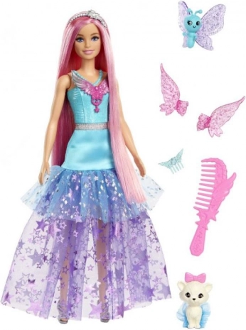 Lutka BARBIE PRSTOHVAT ČAROLIJE Malibu Roberts s dodacima