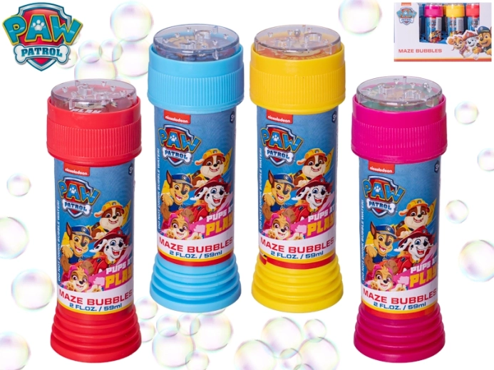 Paw Patrol puhalica za mjehuriće s labirintom 59 ml (11 cm) - 1 komad