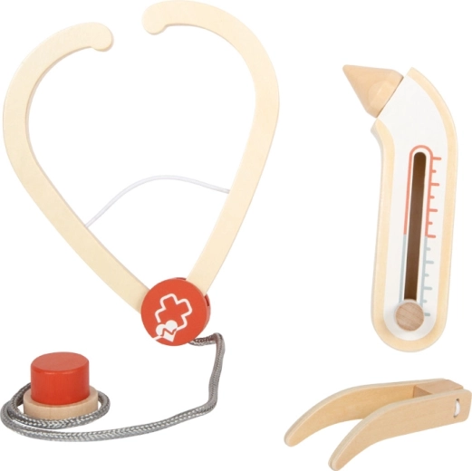 Realistični drveni instrumenti za igru doktora