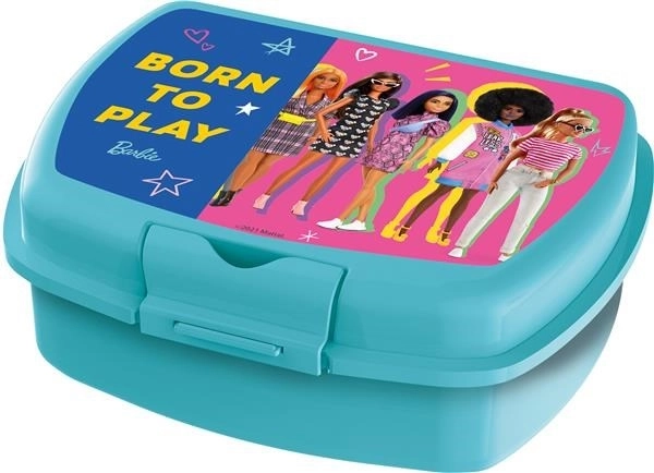 Kutija za užinu Barbie tirkizna