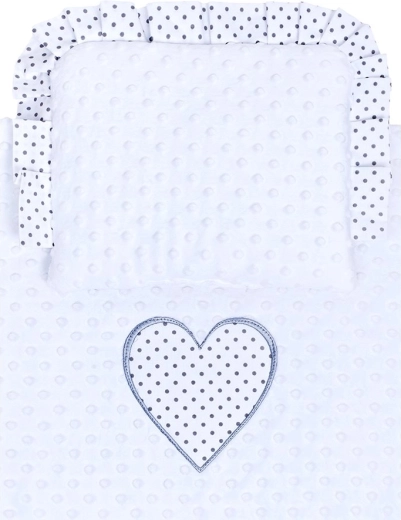 Nježan dizajn s volanom i srcem