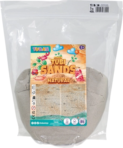 Tubi sand dinamički pijesak prirodne boje 5 kg