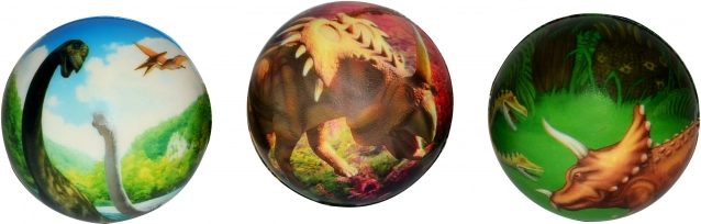 Loptica s dinosaurima 7 cm