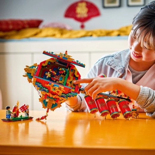 Two festive scenes in one model