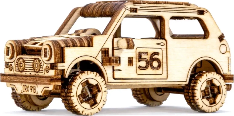 Drvene 3D puzzle – reli auto od šperploče