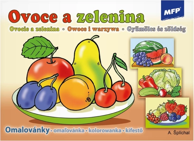 Bojanke voće i povrće MFP A5