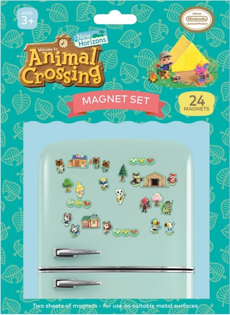 Set magnetića Animal Crossing, 21 kom
