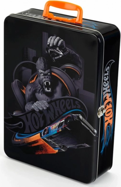 Metalni kofer za 50 autića HOT WHEELS