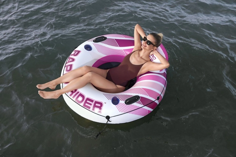 Nafukovajući kolut HYDRO-FORCE RAPID RIDER ružičasti 135 cm