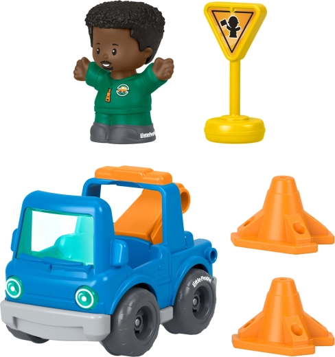 Fisher-Price Little People set vučne službe s autićem, figuricom i dodacima